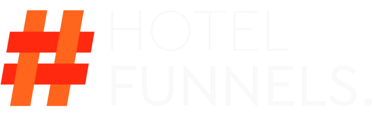 logo completa hotel funnels branca